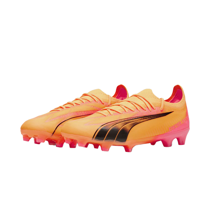 Puma Ultra Ultimate FG/AG Football Boots (Sun Stream/Black/Sunset Glow)