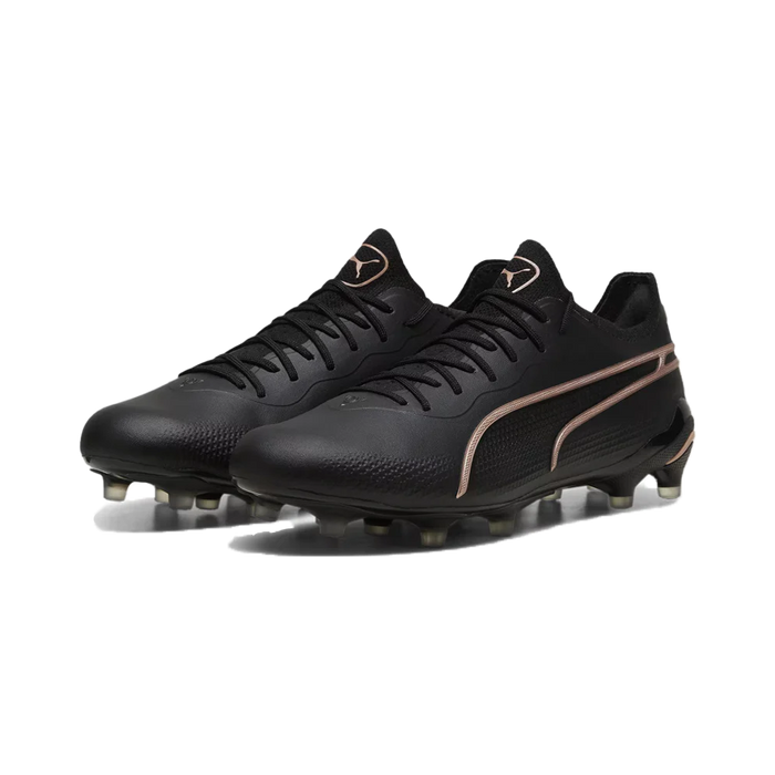 Puma King Ultimate FG/AG Football Boots (Black/Copper Rose)