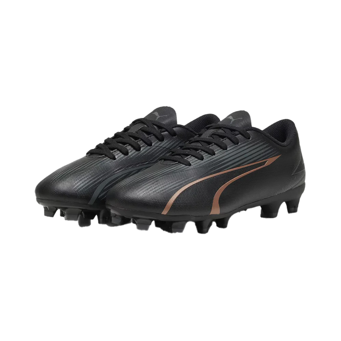 Puma Ultra Play FG/AG Jnr Football Boots (Black/Copper Rose)