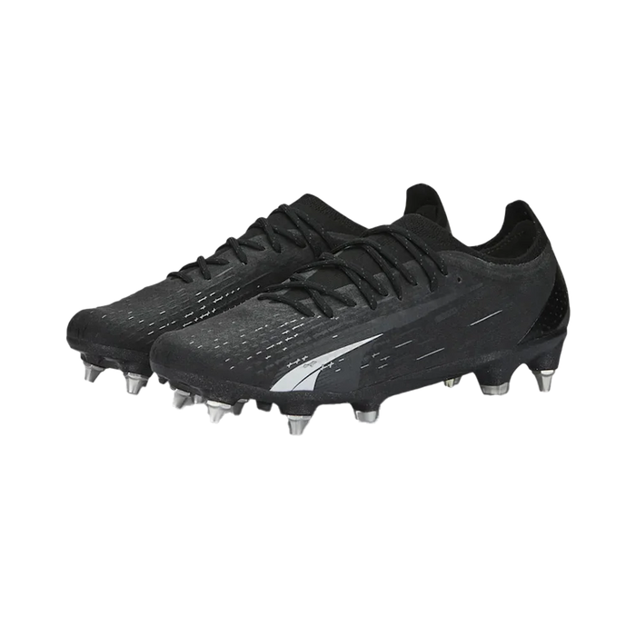 Puma Ultra Ultimate SG Football Boots (Black/White)