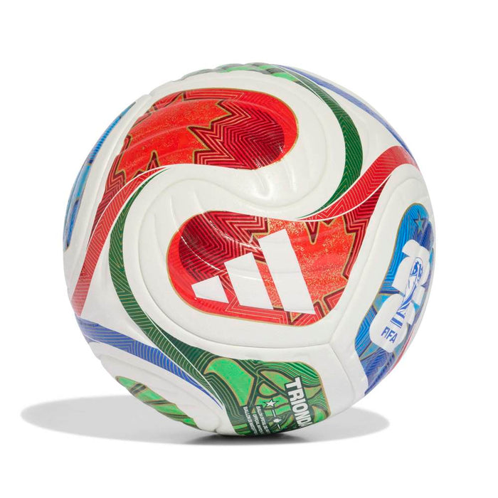 FIFA World Cup 26 Trionda Pro Ball (White/Solar Blue/Hi-Res Red/Flash Lime)