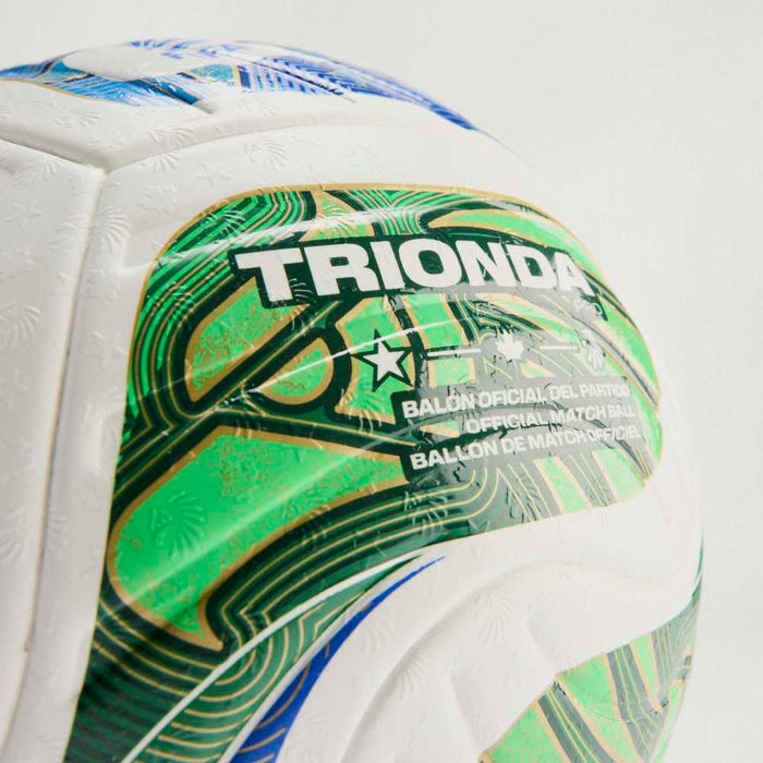 FIFA World Cup 26 Trionda Pro Ball (White/Solar Blue/Hi-Res Red/Flash Lime)