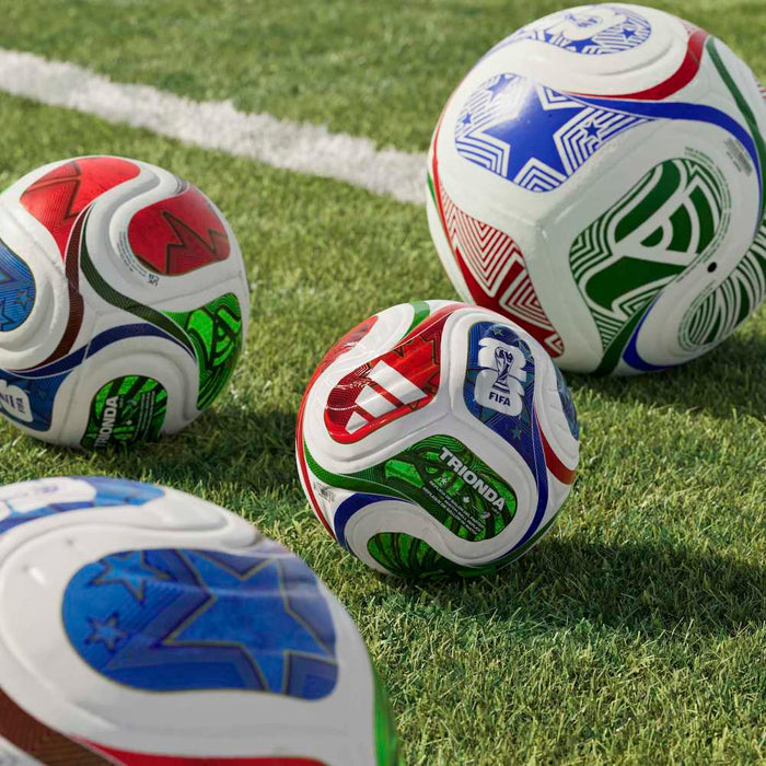 FIFA World Cup 26 Trionda Mini Ball (White/Royal Blue/Solar Blue/Power Red)
