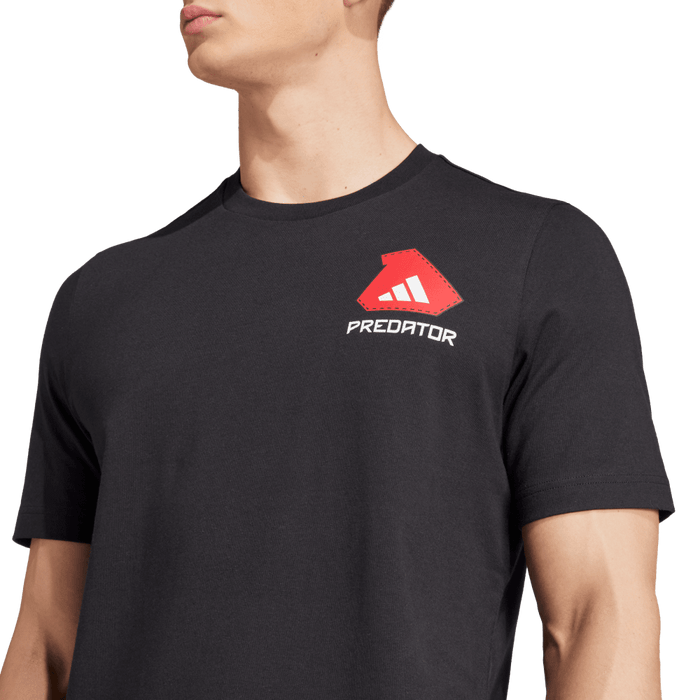 Adidas Predator History Graphic T-Shirt - Black