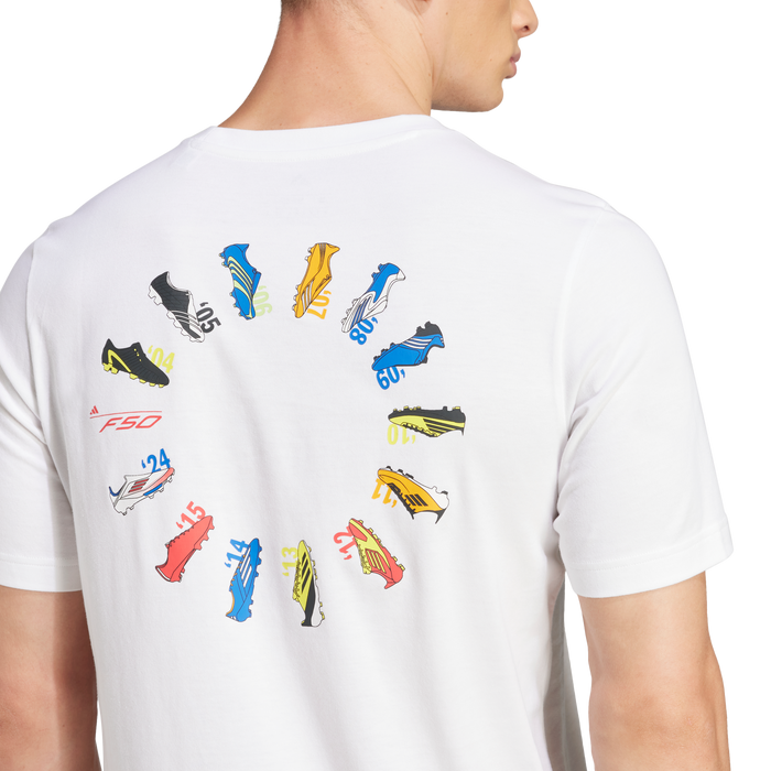 Adidas F50 History Graphic T-Shirt - White