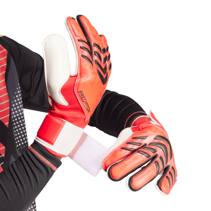 Adidas Predator Match GK Gloves (Pure Ruby/Lucid Red/Black)