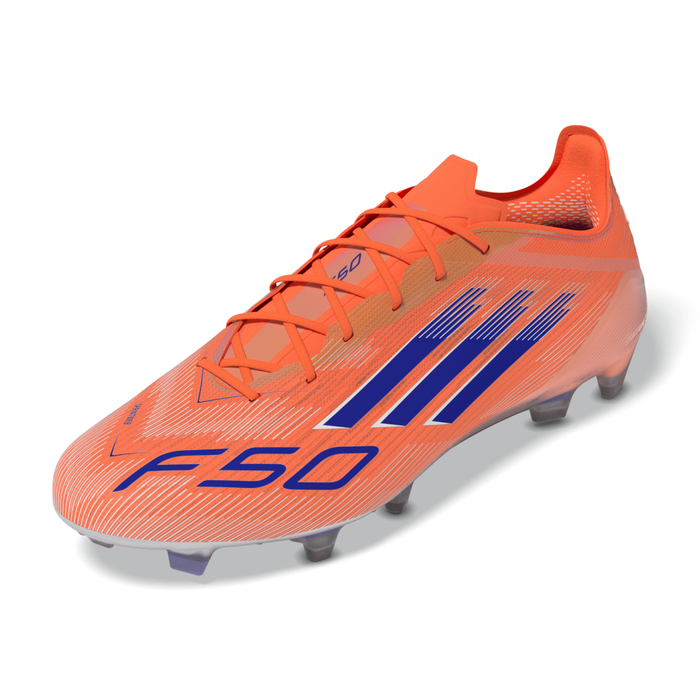 Adidas F50 Elite FG Football Boots (Beam Orange/Lucid Blue/White)