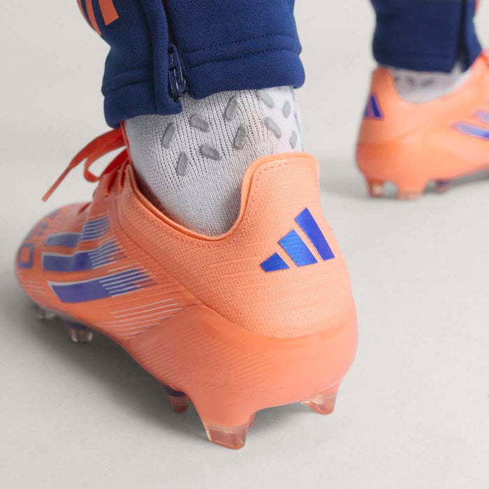 Adidas F50 Elite FG Football Boots (Beam Orange/Lucid Blue/White)