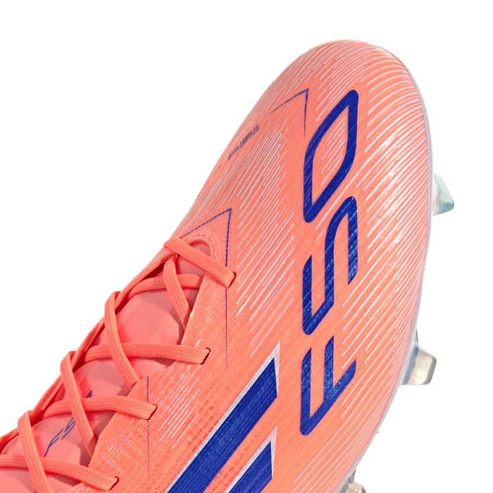 Adidas F50 Elite FG Football Boots (Beam Orange/Lucid Blue/White)