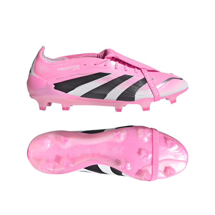 Adidas Predator Elite Fold-Over Tongue Beckham FG Football Boots (Beam Pink/Core Black/Cloud White)