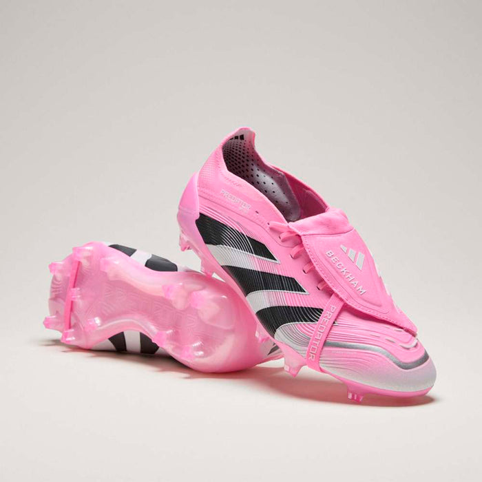 Adidas Predator Elite Fold-Over Tongue Beckham FG Football Boots (Beam Pink/Core Black/Cloud White)