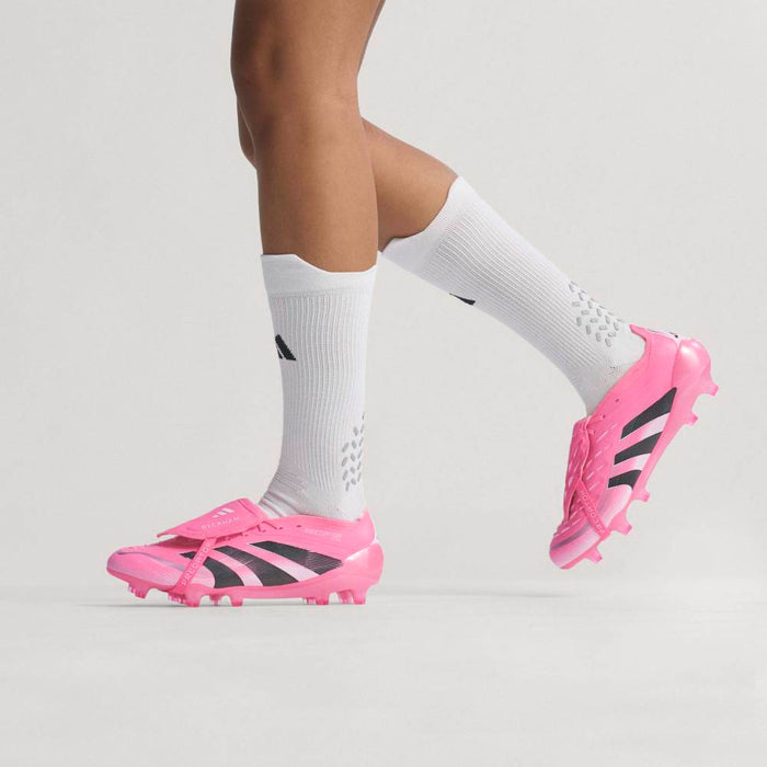 Adidas Predator Elite Fold-Over Tongue Beckham FG Football Boots (Beam Pink/Core Black/Cloud White)