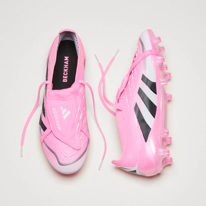 Adidas Predator Elite Fold-Over Tongue Beckham FG Football Boots (Beam Pink/Core Black/Cloud White)