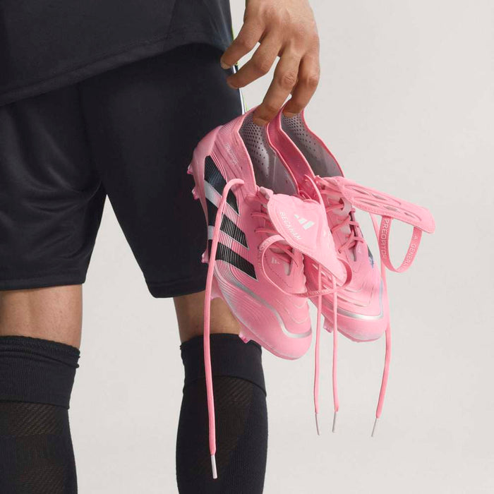 Adidas Predator Elite Fold-Over Tongue Beckham FG Football Boots (Beam Pink/Core Black/Cloud White)