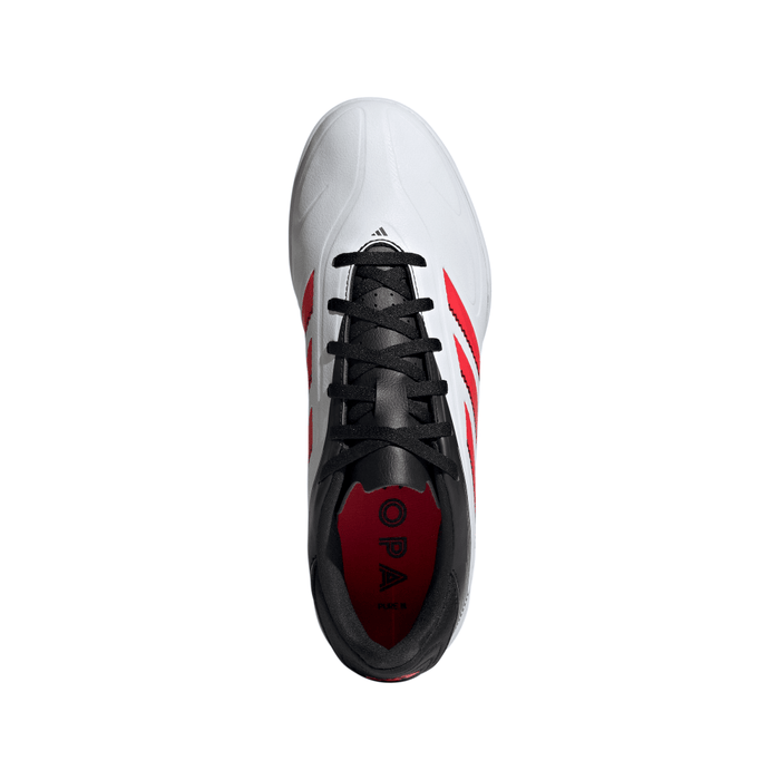 Adidas Copa Pure 3 Club IN Indoor Football Shoes (White/Lucid Red/Black)