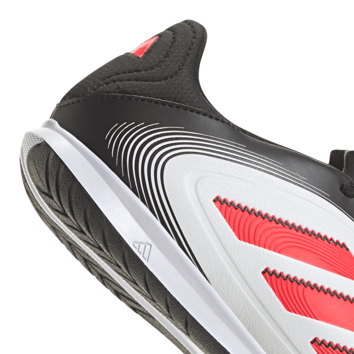 Adidas Copa Pure 3 Club IN Indoor Football Shoes (White/Lucid Red/Black)