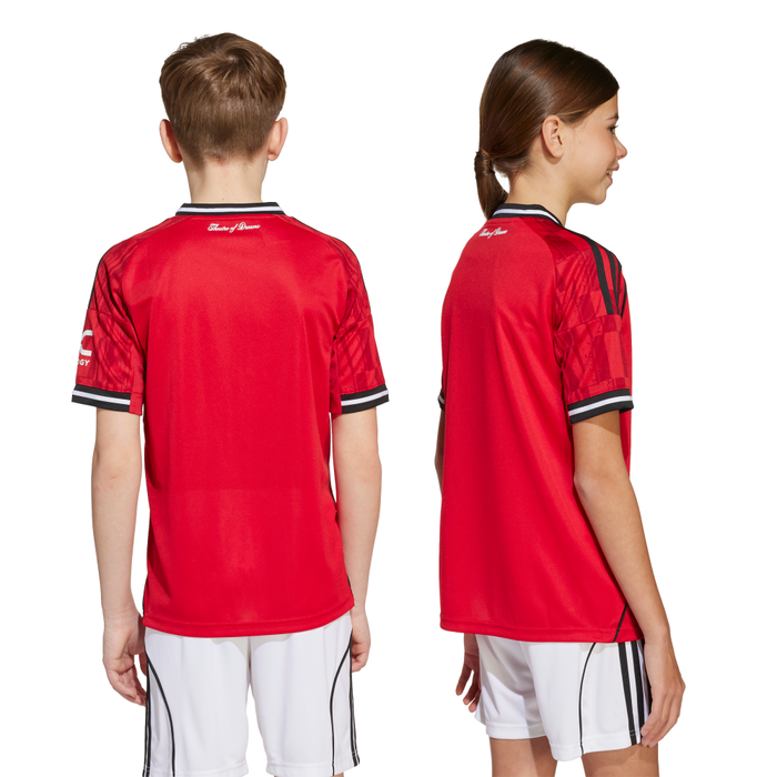 Manchester United Youth Home Jersey 25/26