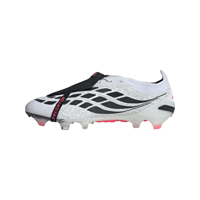 Adidas Predator Elite Fold-Over Tongue FG Football Boots (White/Solar Turbo/Core Black)