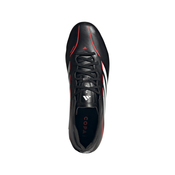 Copa Pure IV League Firm Ground Football Boots (Core Black / Cloud White / Lucid Red)