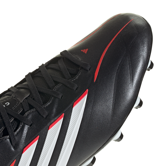 Copa Pure IV League Firm Ground Football Boots (Core Black / Cloud White / Lucid Red)