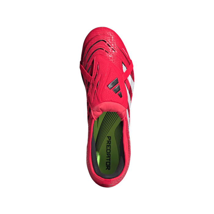 Adidas Predator Pro Fold-Over Tongue FG Football Boots(Lucid Red/White/Core Black)