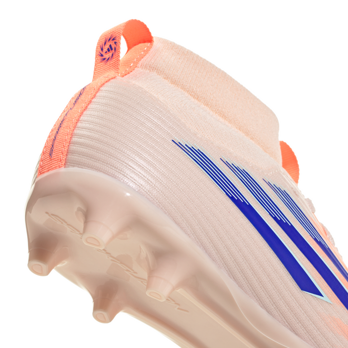 Adidas F50 Sparkfusion League FG/AG Jnr Football Boots (Bliss Orange/Lucid Blue/Beam Orange)