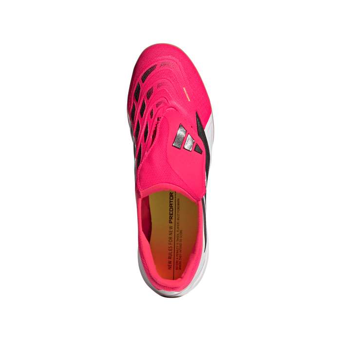 Adidas Predator League Fold-Over Tongue Indoor Football Shoes (Lucid Red/Core Black/Cloud White)