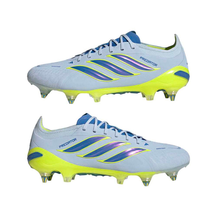 Adidas Predator Elite SG Football Boots (Crystal Sky/Ray Blue/Team Solar Yellow 2)