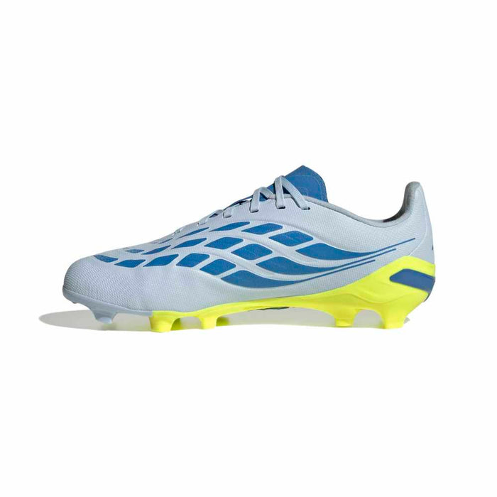Adidas Predator League Jnr FG Football Boots (Crystal Sky/Ray Blue/Team Solar Yellow 2)