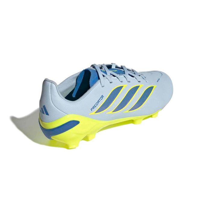 Adidas Predator League Jnr FG Football Boots (Crystal Sky/Ray Blue/Team Solar Yellow 2)