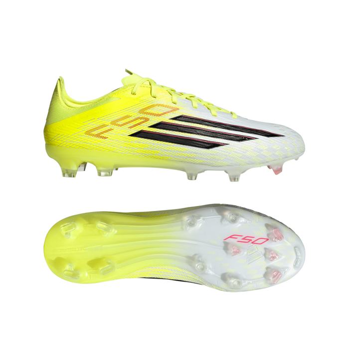 Adidas F50 Pro FG Football Boots (Solar Yellow 2/Core Black/Lucid Red)