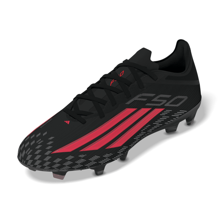 Adidas F50 Pro FG Football Boots (Core Black/Lucid Red/Core Black)