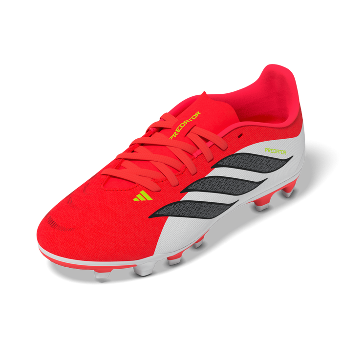Adidas Predator Club Jnr FG/MG Football Boots (Lucid Red/Core Black/Cloud White)