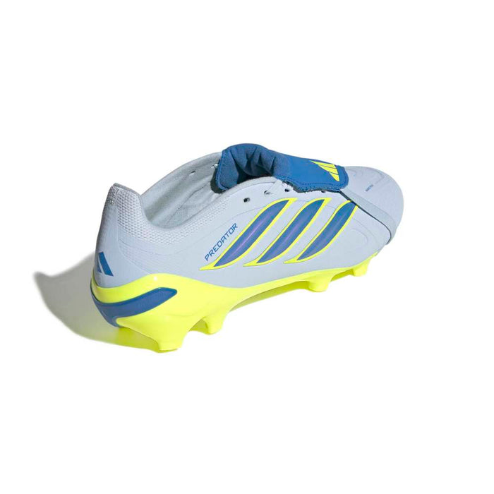 Adidas Predator League Fold-Over Tongue FG Football Boots (Crystal Sky/Ray Blue/Team Solar Yellow 2)