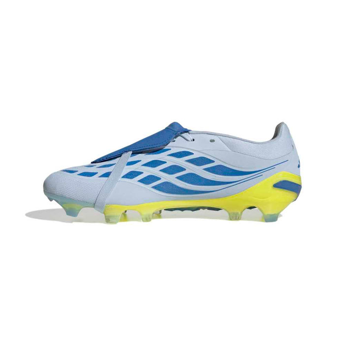 Adidas Predator Pro Fold-Over Tongue FG Football Boots (Crystal Sky/Ray Blue/Team Solar Yellow 2)