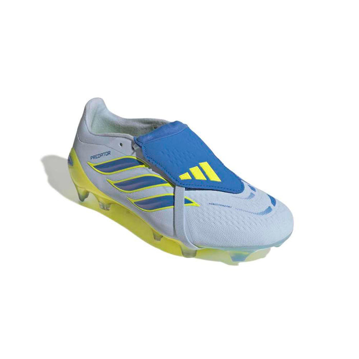 Adidas Predator Pro Fold-Over Tongue FG Football Boots (Crystal Sky/Ray Blue/Team Solar Yellow 2)