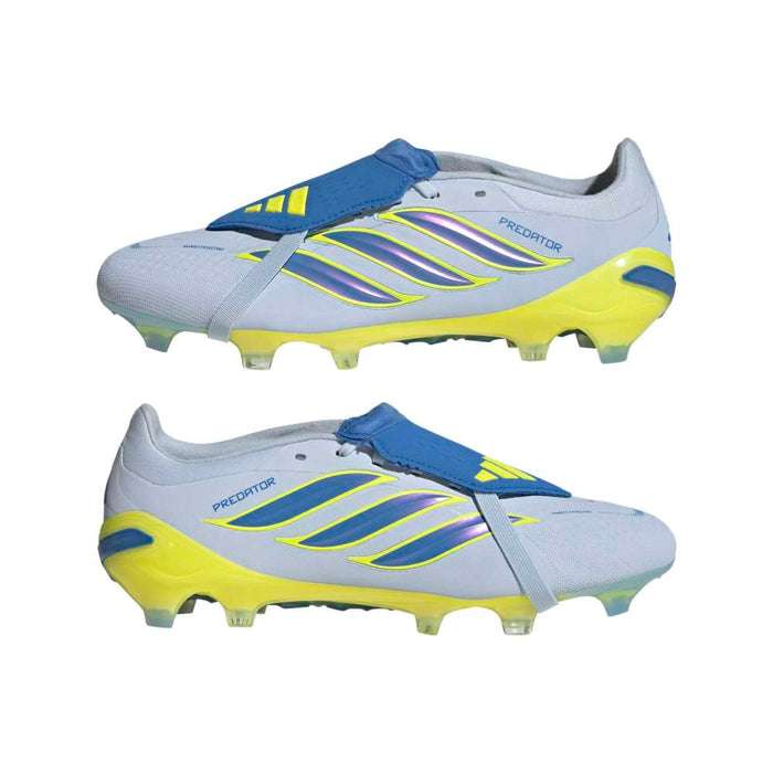 Adidas Predator Pro Fold-Over Tongue FG Football Boots (Crystal Sky/Ray Blue/Team Solar Yellow 2)
