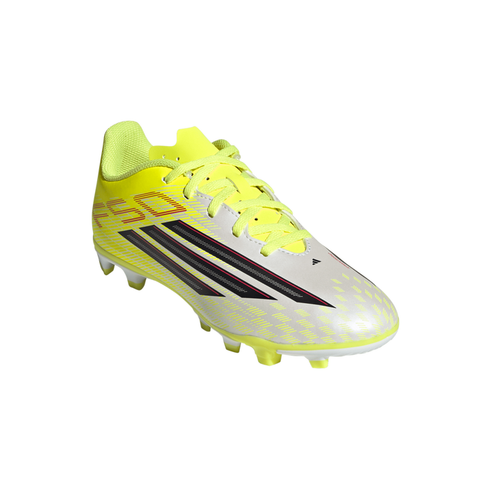 Adidas F50 Club Jnr FG/MG Football Boots (Team Solar Yellow 2/Core Black/Lucid Red)