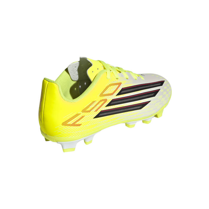 Adidas F50 Club Jnr FG/MG Football Boots (Team Solar Yellow 2/Core Black/Lucid Red)