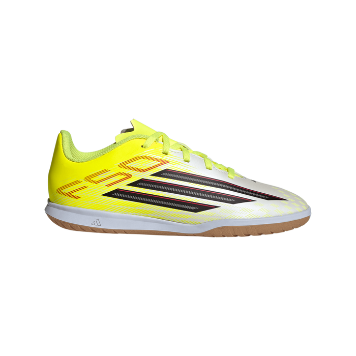 Adidas F50 Club Jnr Indoor Football Shoes (Solar Yellow 2/Core Black/Lucid Red)