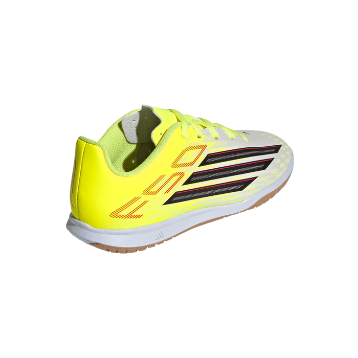Adidas F50 Club Jnr Indoor Football Shoes (Solar Yellow 2/Core Black/Lucid Red)