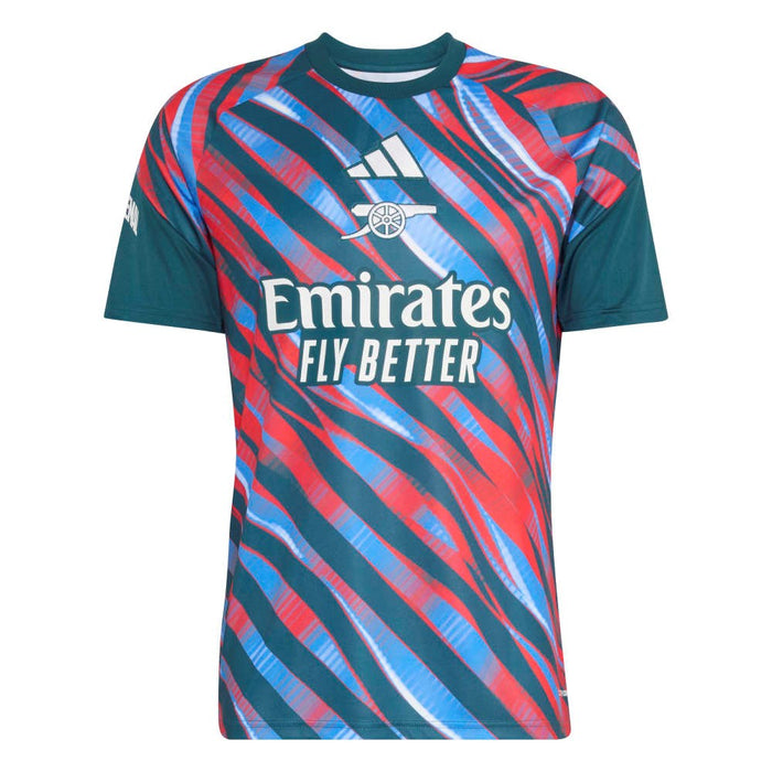 Arsenal 26/27 pre-match warm-up shirt, official adidas