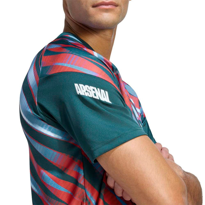 Arsenal 26/27 pre-match warm-up shirt, official adidas