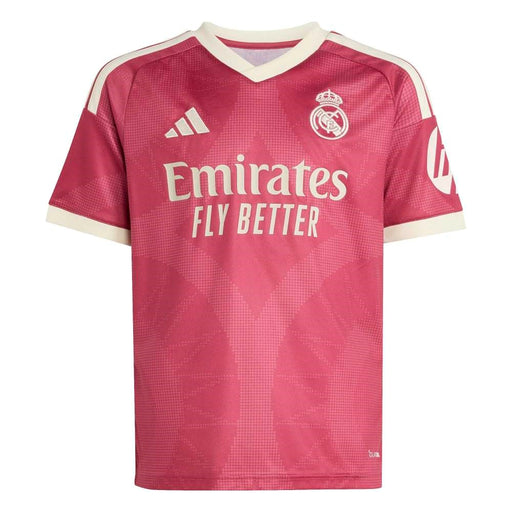 Real Madrid Youth Third Jersey 26/27, official adidas replica supporter shirt with sewn-on club crest