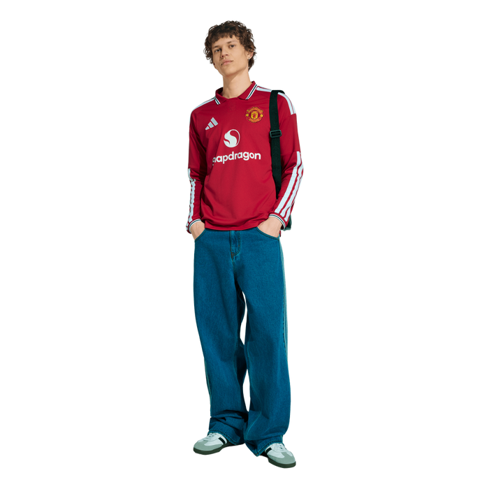 Manchester United Adult Home Long Sleeve Jersey 26/27