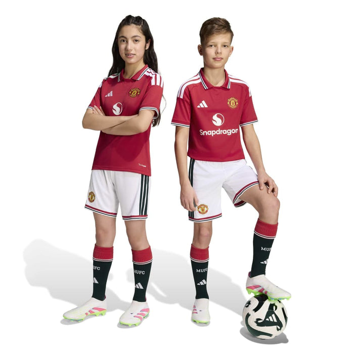 Manchester United Youth Home Shorts 26/27