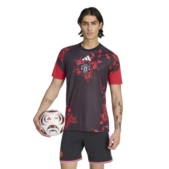 Manchester United 26/27 pre-match warm-up shirt, official adidas