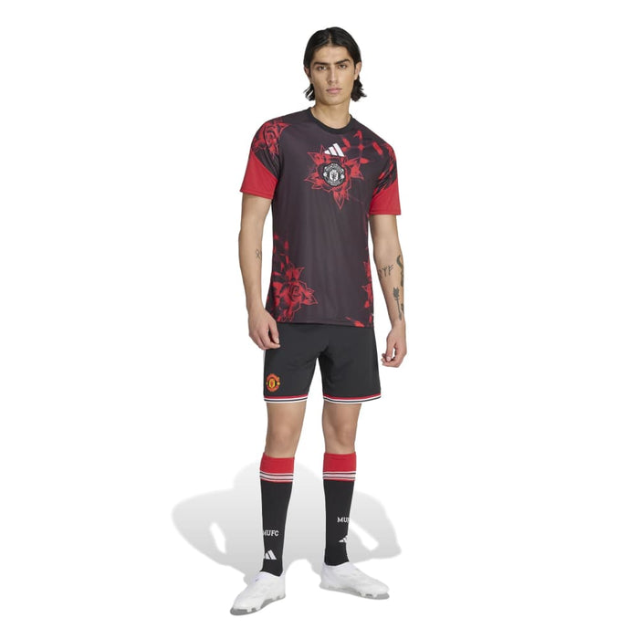 Manchester United 26/27 pre-match warm-up shirt, official adidas