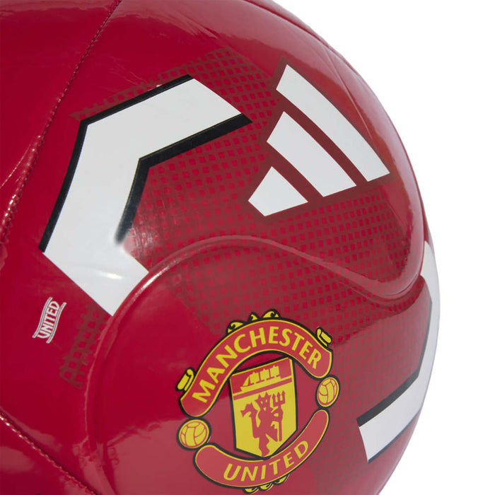 Manchester United Home Club Ball 26/27, official size 5 supporter football with club crest