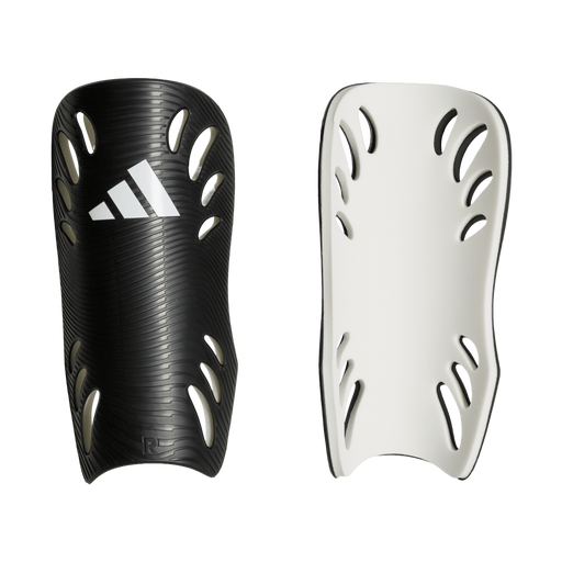 adidas adiFlex shin guards in black and white